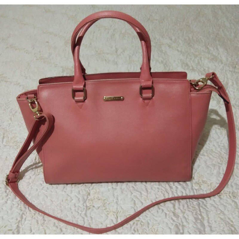 TAS ANNE KLEIN WARNA PEACH 100% ORIGINAL