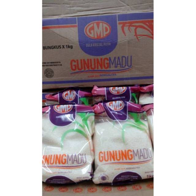 

Gula pasir cap gunung madu 1 kg