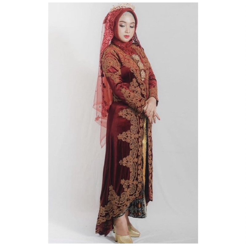 kebaya bludru preloved