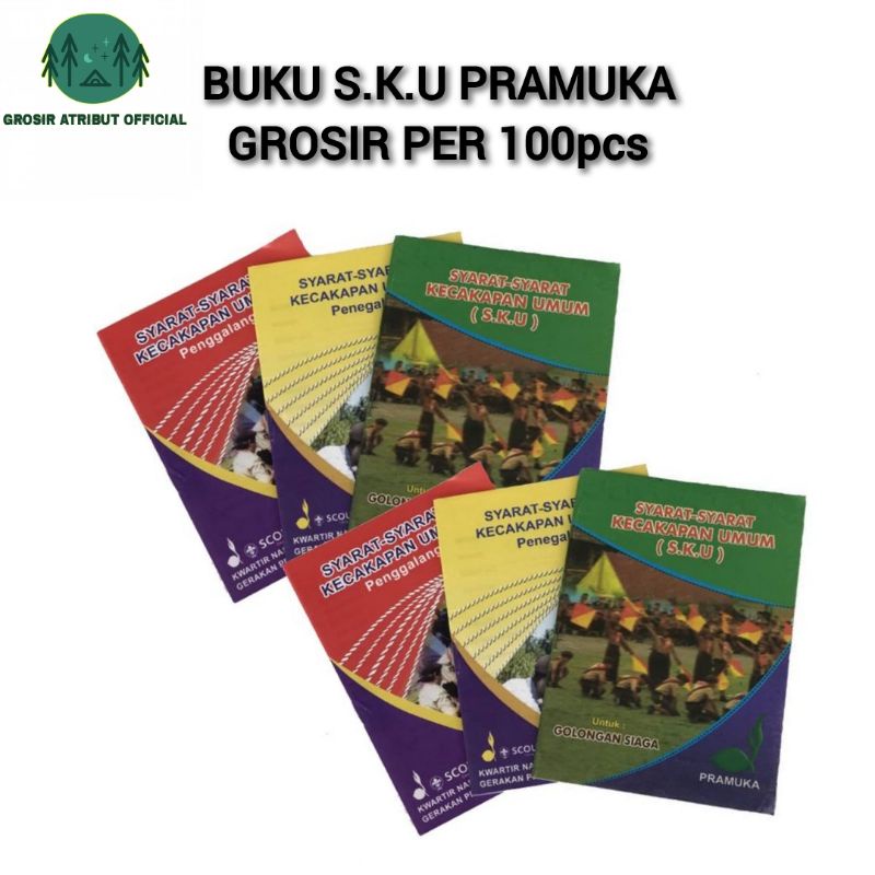 

(Ready Stock) BUKU S.K.U PRAMUKA PER 100pcs HARGA GROSIR BUKU SKU PRAMUKA PREMIUM PRODUK