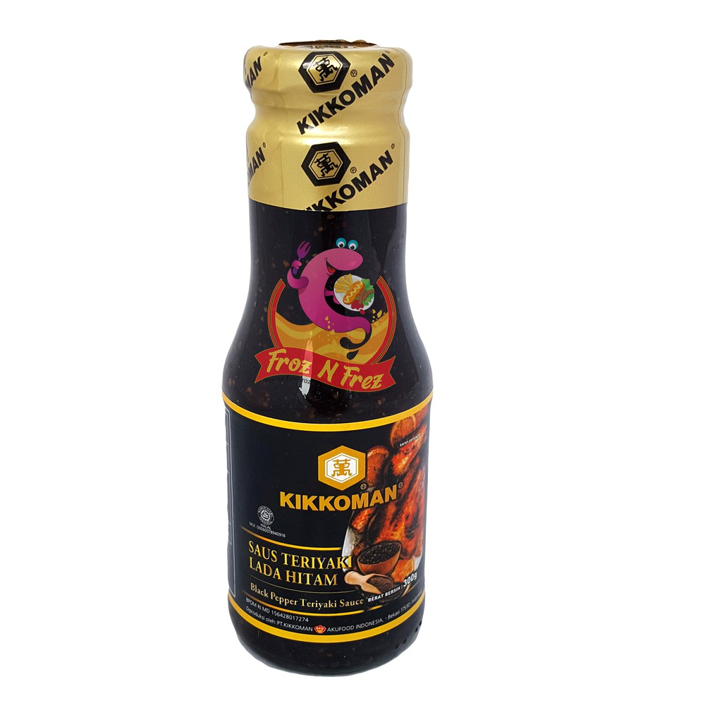 

KIKKOMAN Saus Teriyaki 300 Gram - Black Papper