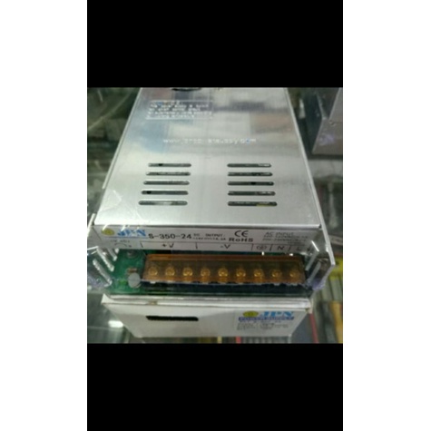 power supply dc 24vol 14,6amper merek JPN input ac 100-120vol 200-240vol