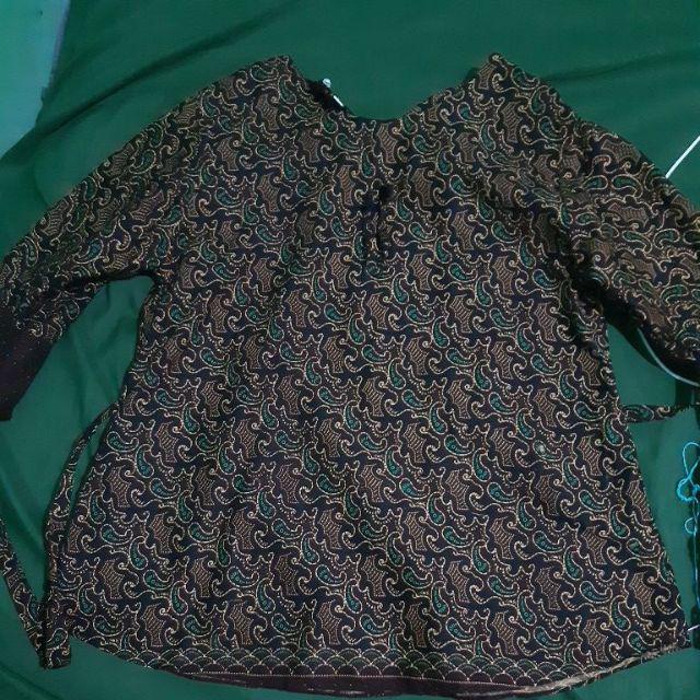 Atasan Batik Dolby Dolbi Dobby Doby Tenun Sutra Tulis Halus Katun Atbm Baron Sarimbit Atasan