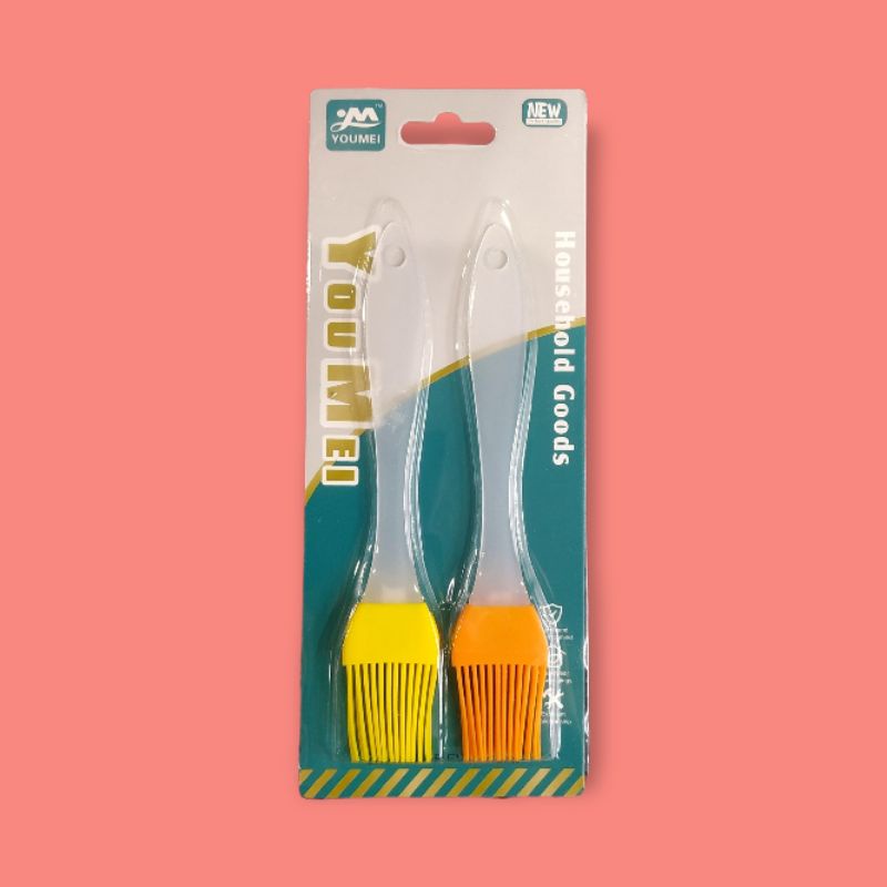 Kuas Silikon Oles Kue Roti -MM589 Silicone Brush Mentega