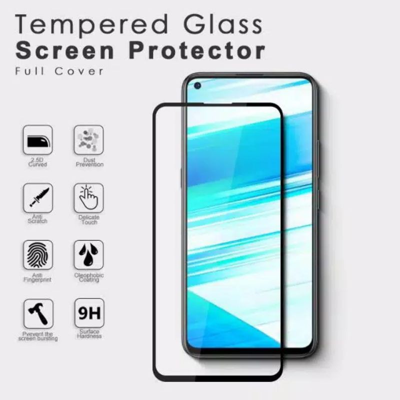 Tempered Glass Vivo Y30/Y50 Premium Quality Full Screen