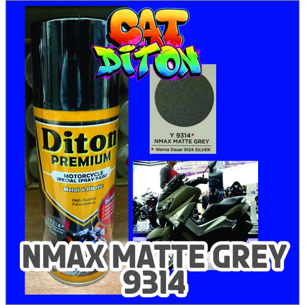 Cat Pilox Diton Premium Yamaha Nmax Matte Grey 9314 Abu Doff Dop