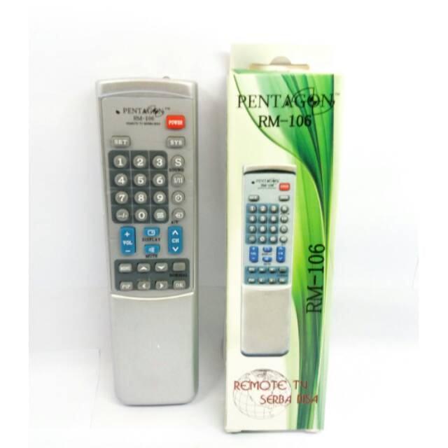 Remot TV multi serba guna pentagon RM106