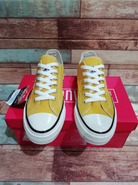 Sepatu Convers All Star 70s Low Kuning Prem