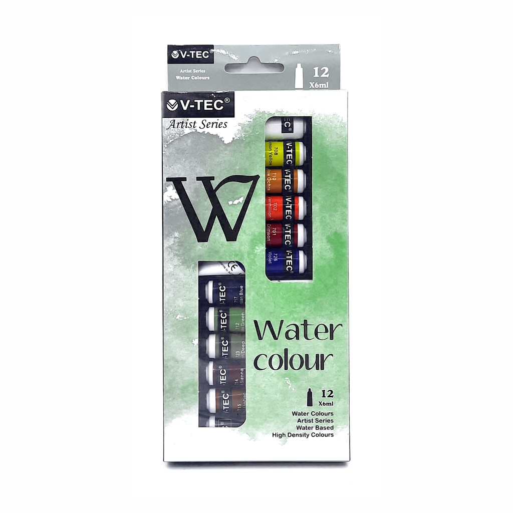 

Mini V-TEC Water Colour Set Type 1325 12warna 6ml