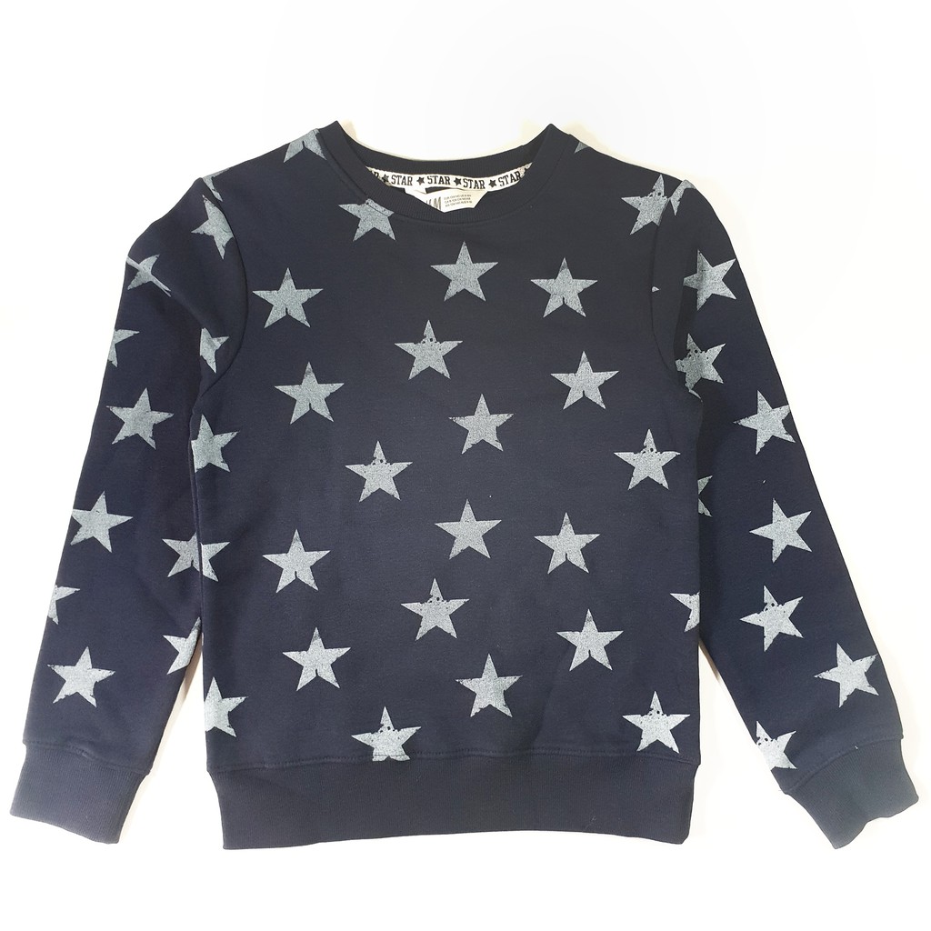 Sweater Anak Laki Laki Dongker Stars