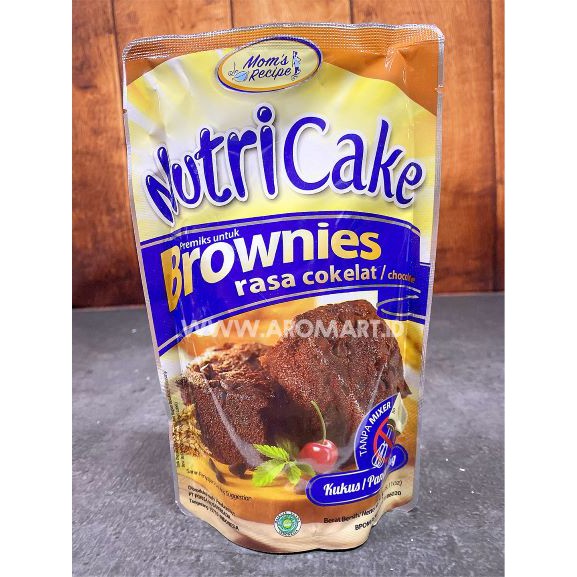 

Mom's Recipe Nutricake Brownies - 230g