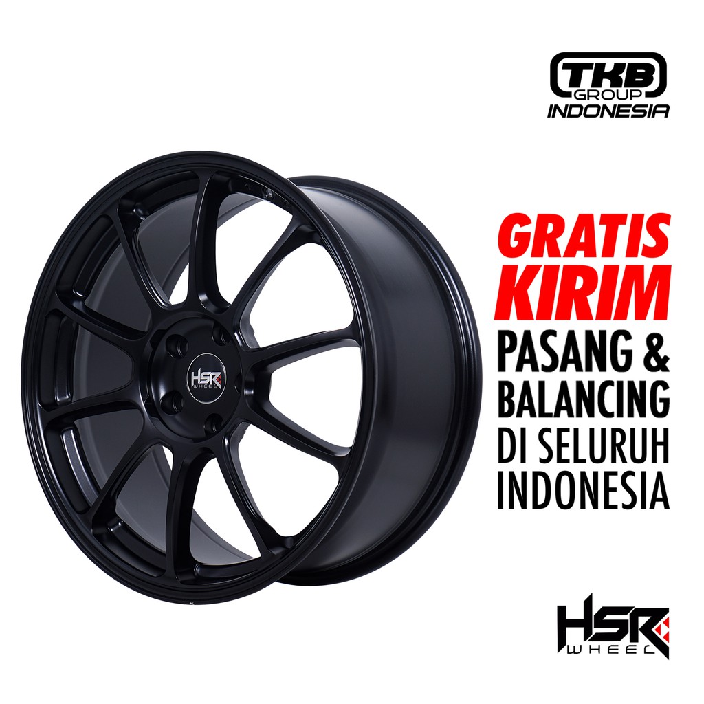 velg mobil racing HSR ZERO ring 19 Untuk Civic Accord Camry HRV Dll