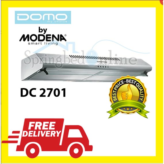 DOMO Slim Hood DC 2701 Penyedot Asap By Modena Harga Pabrik