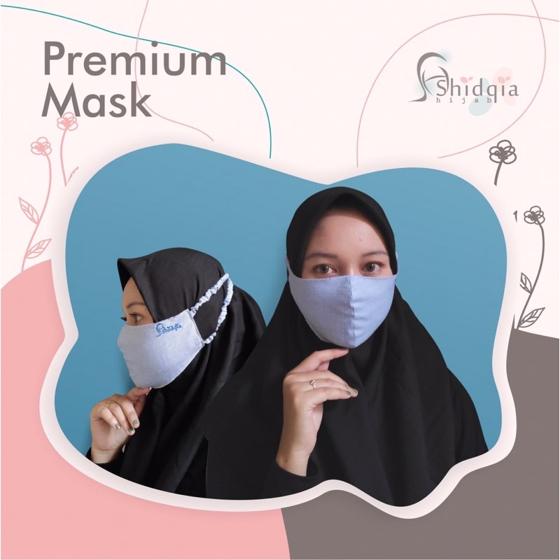 MASKER KERUT KRIWIL HIJAB