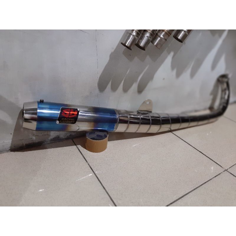 Knalpot RX king RX spesial standart racing ORIGINAL SH RACING