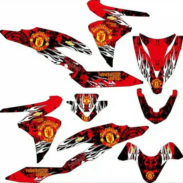 Sticker Vario 2018 Fullbody Manchester United