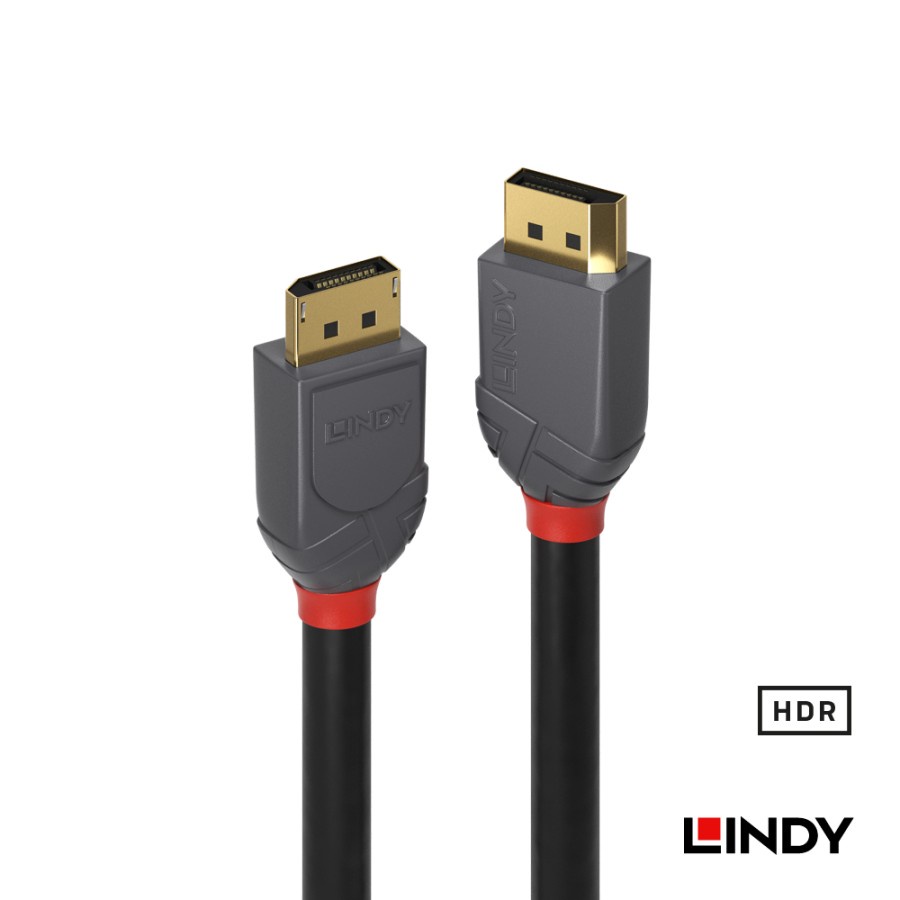 Kabel Display Port DP 1.4 to Port DP Male LINDY 8K Cable - 3648x