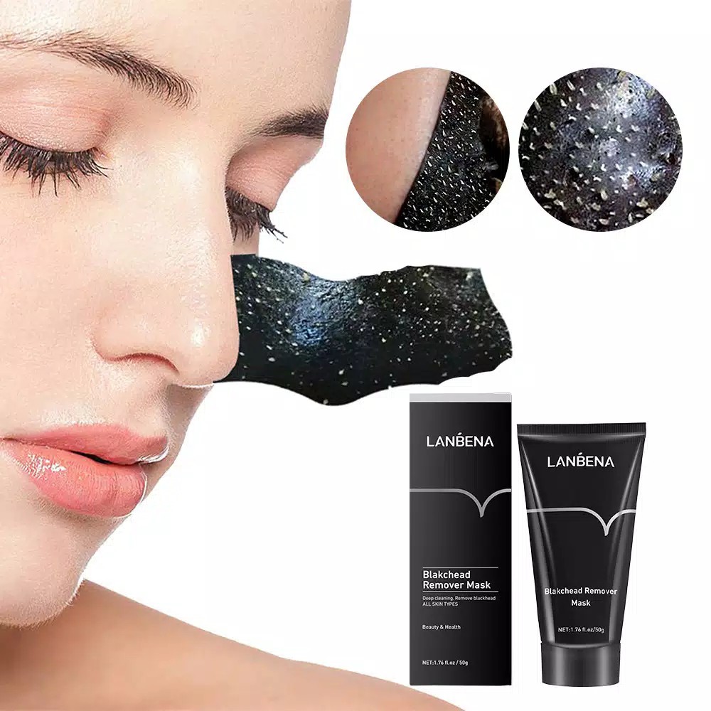 Lanbena Blackhead Remover Mask Peel Off Mask Acne Treatment Remover Nose Black