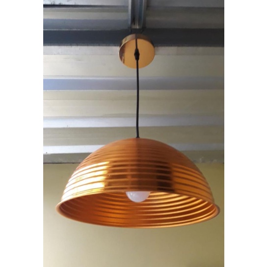Lampu gantung industrial cup minimalis lighting 30cm Original Dynasty
