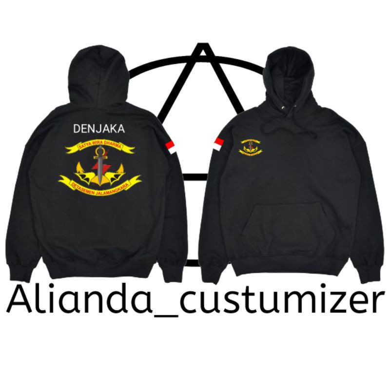 Jaket hoodie-Denjaka