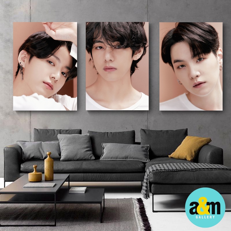 Poster Kayu BTS MAP OF THE SOUL EGO VERSION I Hiasan Dinding Dekorasi Kamar I Poster Kayu K-POP Dekorasi Kamar - A&amp;M