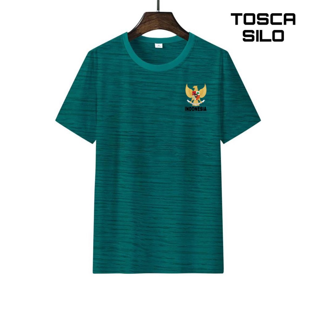 Koaspolos - Kaos seragam olahraga logo Garuda Indonesia | kaos polos Silo Dry Fit