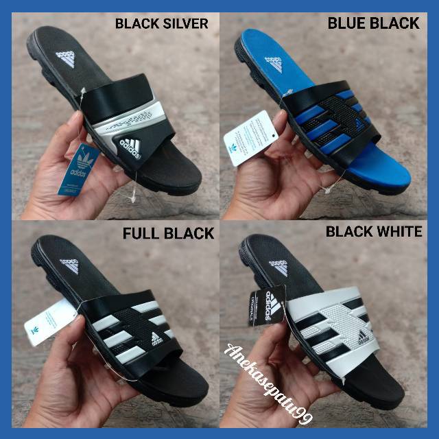 Sandal Adidas Selop - Sandal Sport - Sandal Santai Murah - Sendal Sandal Pria dan Wanita