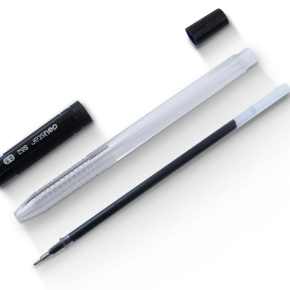 

KIRIM HARI INI Deli Gel Pen 0.5mm untuk penulisan ekstra halus 12pcs plus isi ulang 12pcs 33205 (ART. Z496)