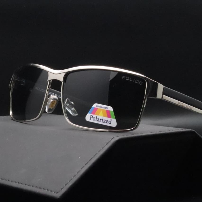 BHJP24 Kacamata Pria Hitam Anti Radiasi Original Import luar negeri Terbaru 2021 Polaris Anti Silau 