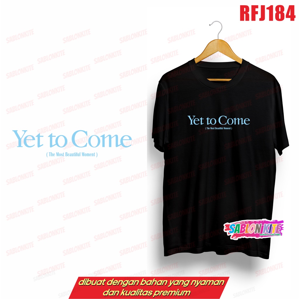 MURAH!!! KAOS YET TO COME RFJ184 JIMIN TAEHYUNG JUNGKOOK