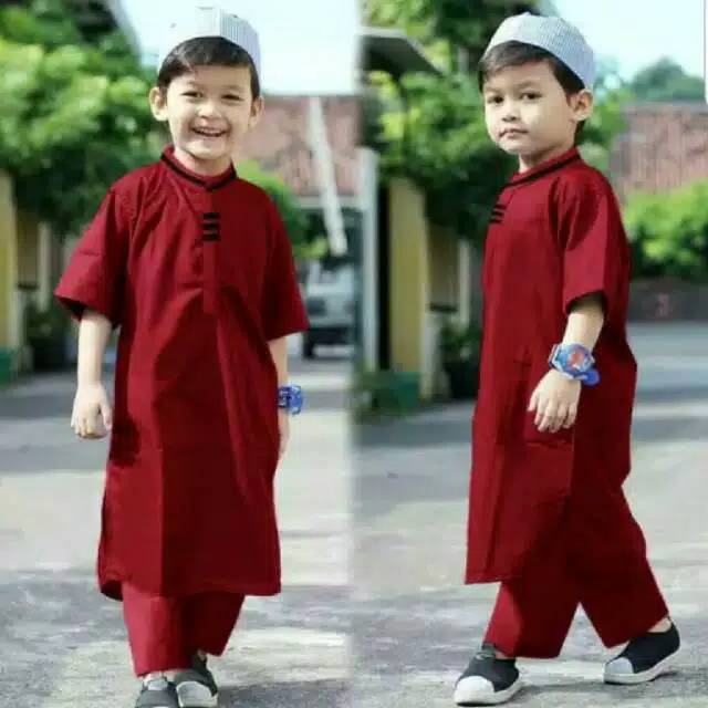 PROMO SETELAN KOKO RESTU ANAK TOYOBO SIZE S DAN M