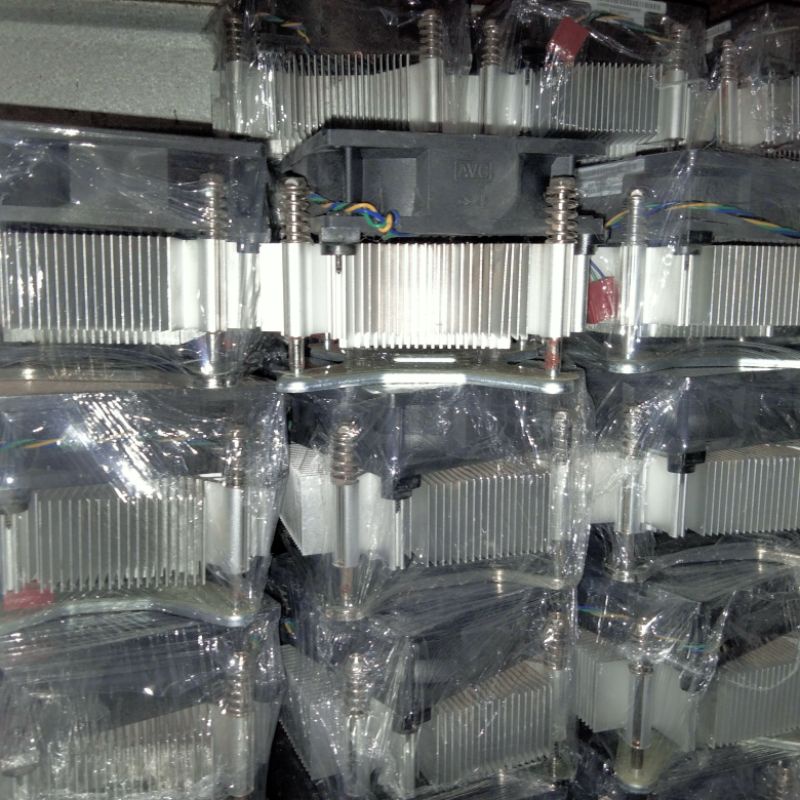 Heatsink processor LGA 775 original fan built up builtup