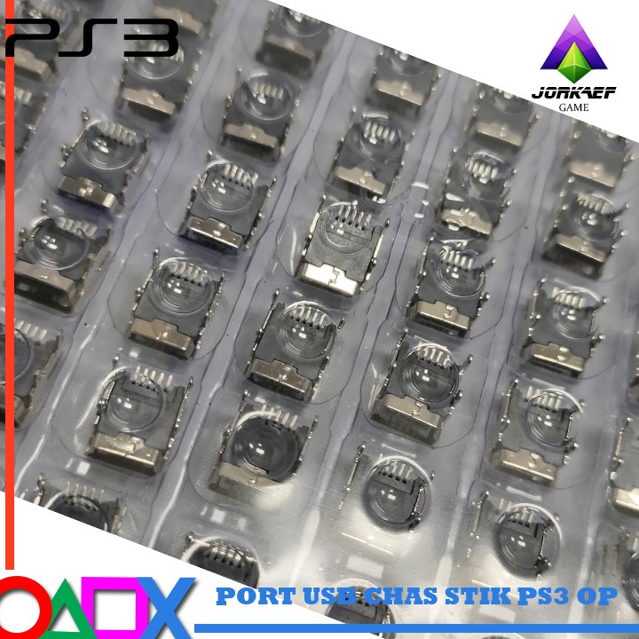 SOCKET USB TEGAK STIK PS3 ORI MESIN / SOCKET USB KOMBINASI STICK DS 3 / SOKET USB TIDUR PS 3