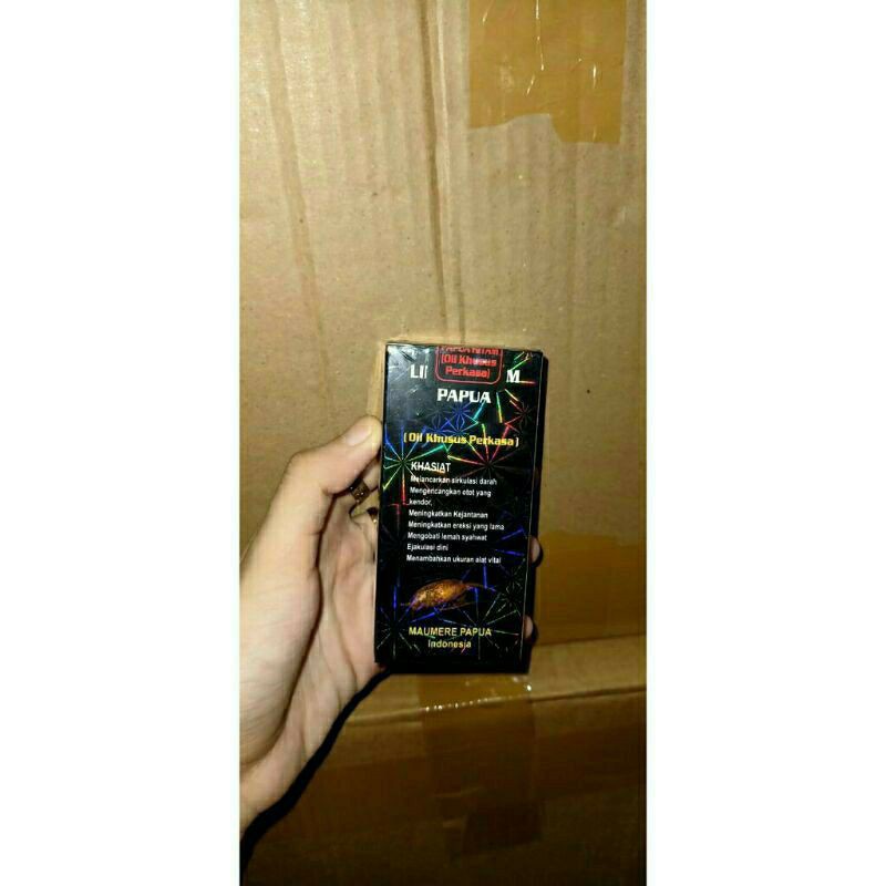 BISA COD LINTAH HITAM PAPUA ORIGINAL ASLI / MINYAK LINTAH HITAM ASLI PAPUA ORI PR