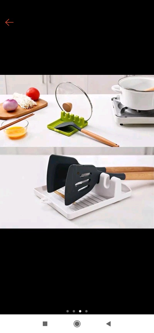Holder Spatula / Tatakan Alat Masak Spatula Sutil Centong Tutup Panci