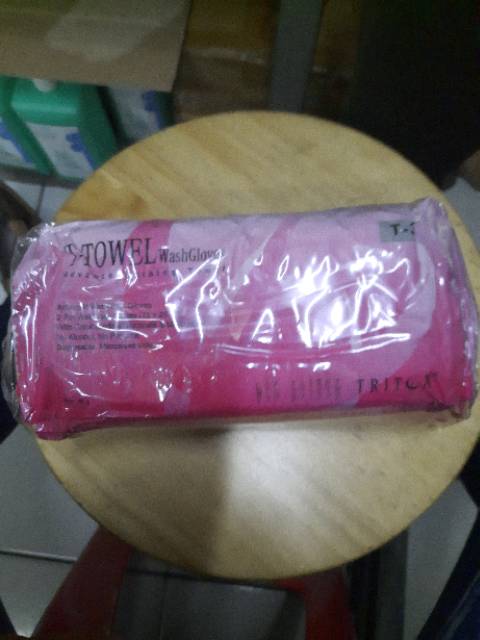 T Towel Wash Gloves / Handuk Tangan T towel / Alat Bantu Memandikan Orang Sakit