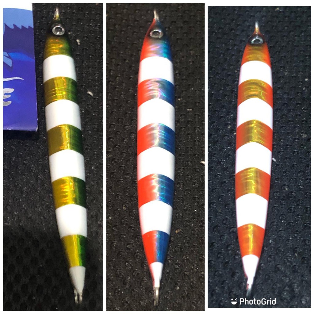 Umpan Pancing Metal Jig 70 gram GID Zebra Zeus Valkyrie Kodachi Saltwater Lure