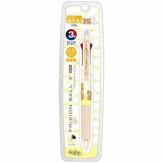 

Office & Stationery | Alat Tulis | Pilot Frixion Slim 3 Color San-X Rilakkuma 0.5Mm Limited Edition | Best Seller