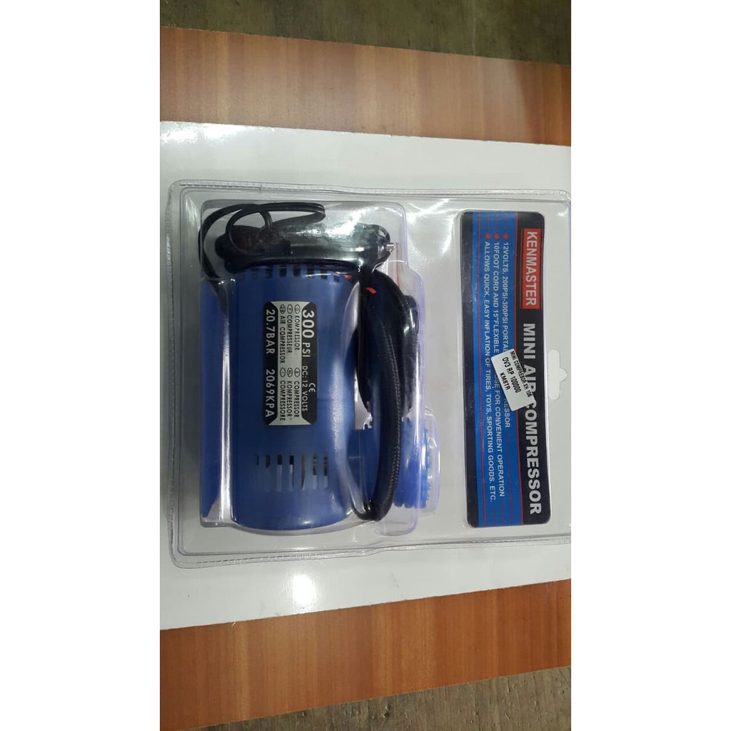 MINI AIR COMPRESSOR / POMPA ANGIN MOBIL / KOMPRESOR MINI KENMASTER