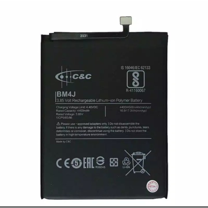 Batre battery baterai Double Power IC/C&amp;C Xiaomi Note 8 Pro BM4J