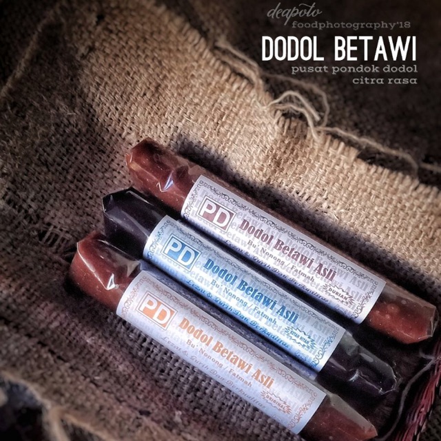 

[PPDCR] Dodol Betawi Asli Gulung Besar 3 Varian Rasa