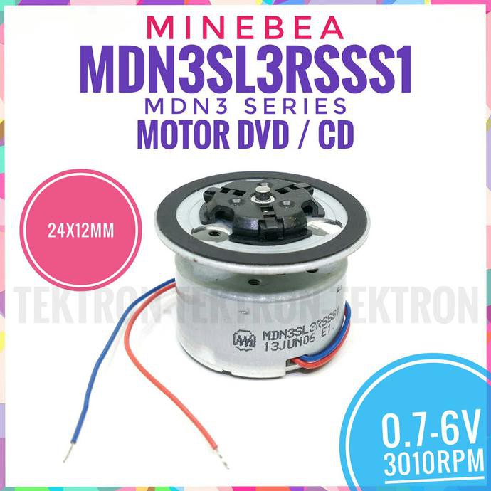 Minebea MDN3 series Motor DVD CD 0.7-6V 3010rpm high quality original tektron22 Ayo Beli