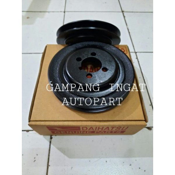 Pully Kruk As Pully Ker As Pulley Crankshaft Daihatsu Espass 1300cc S89 Zebra 1300cc