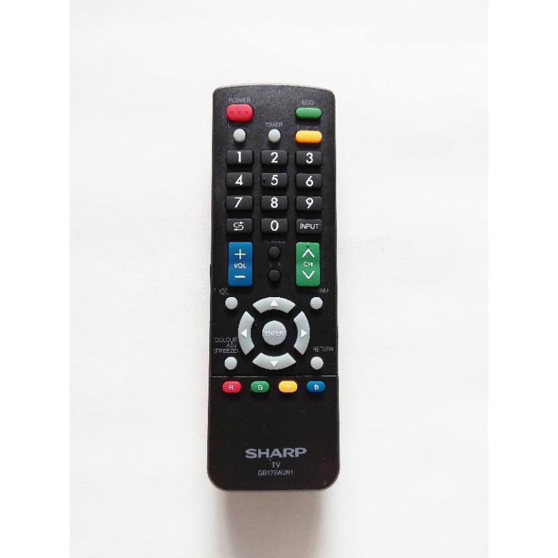 REMOT/REMOTE TV LCD/LED SHARP AQUOS GB175WJN1 ORI/ORIGINAL/ASLI