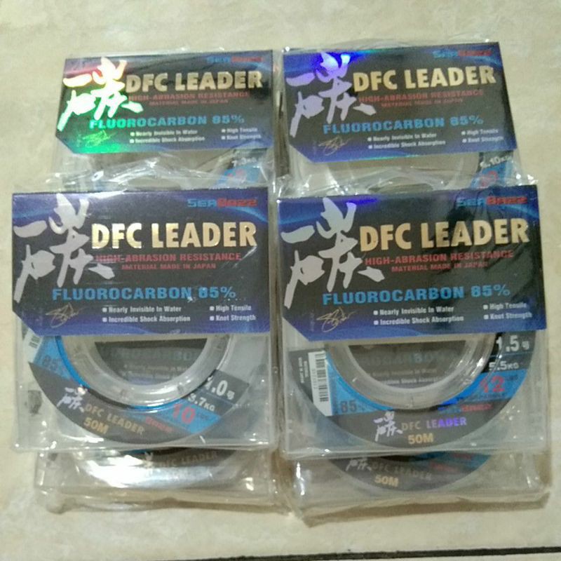 DFC Leader Seabass Fluorocarbon 85%