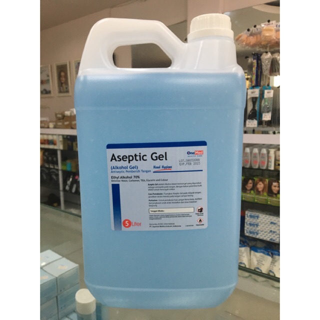 OneMed Aseptic Gel Hand Sanitizer 5L