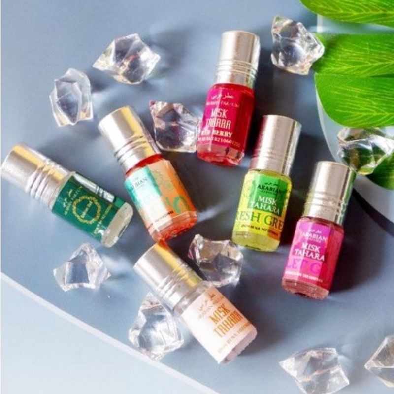 100% Original Saudi Misk Thaharah  | Misk Original Saudi | Misk Thahara | Misk Green | Botol Roll On