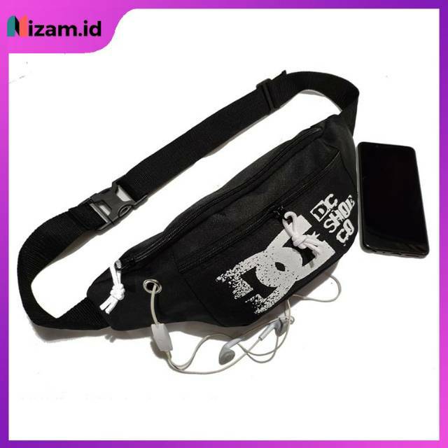 Dc waist Bag Hitam