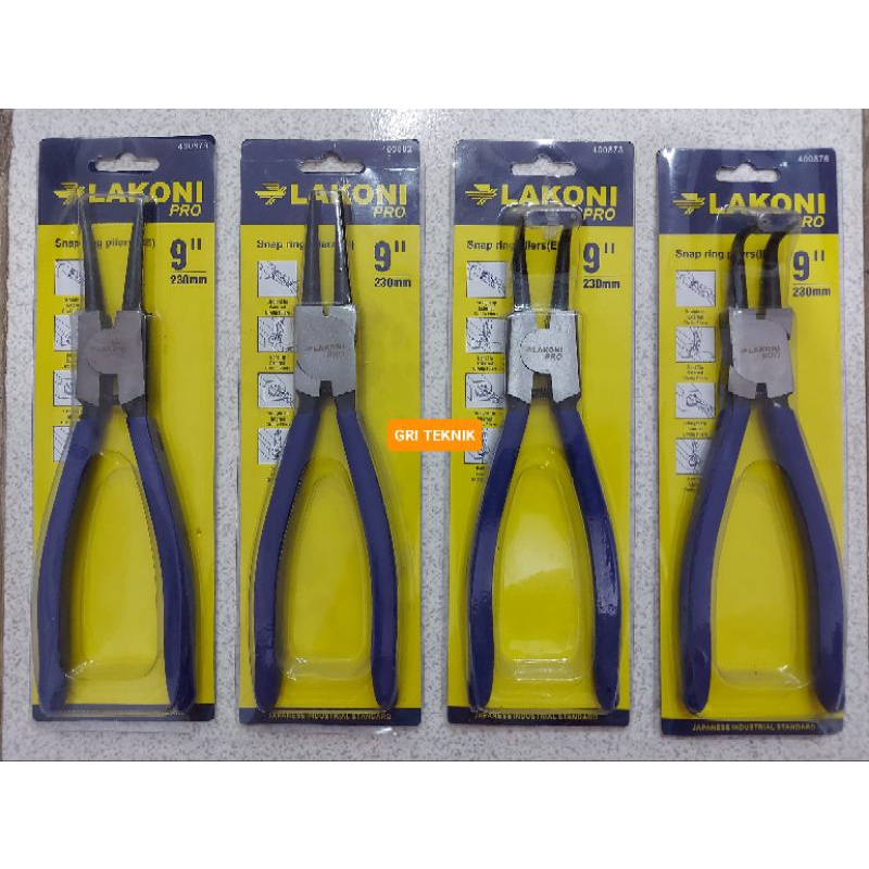 TANG RING PER JETJO TOOL LAKONI PRO 9" / TANG SPIE / SNAP RING PLIERS