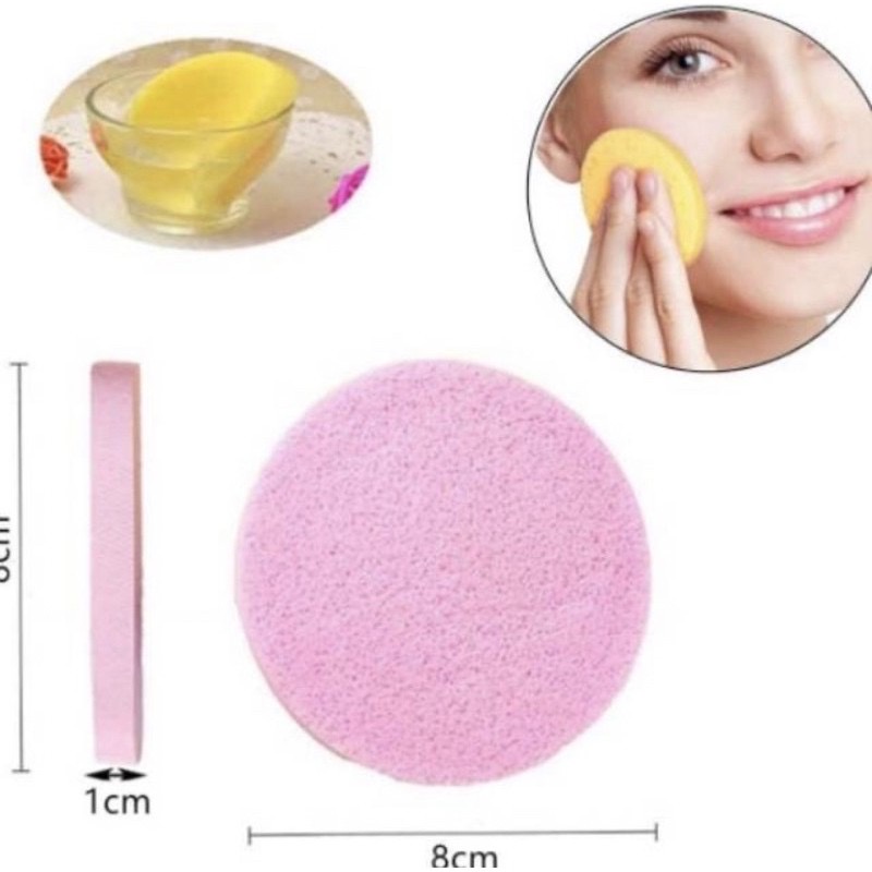 DC - SATUAN FACIAL SPONGE/ SPONS CUCI MUK /  SPONGE STICK/ CLEANSING COMPRESSED SPONGE.